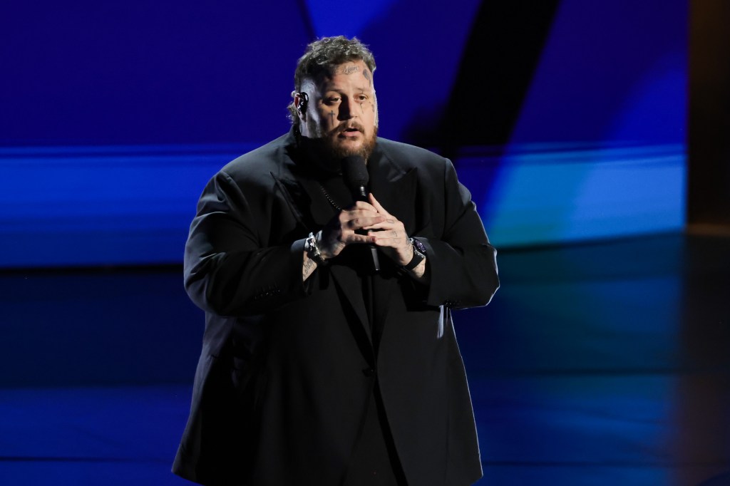 Jelly Roll performs onstage during the 76th Primetime Emmy Awards