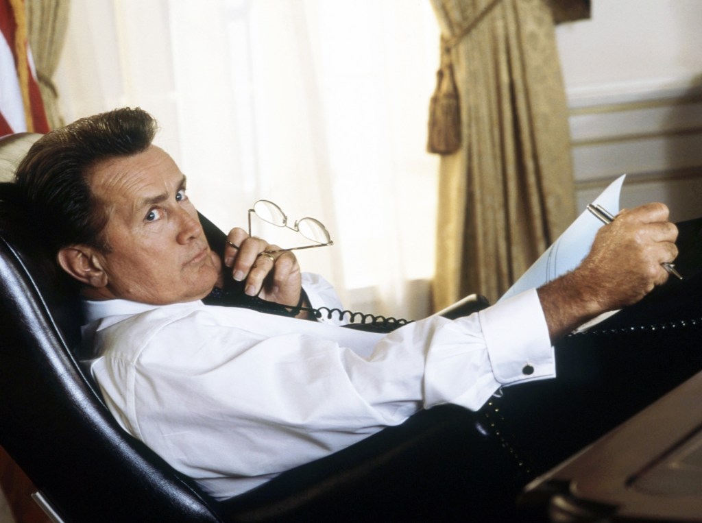 Martin Sheen played President Jed Bartlet on "The West Wing."